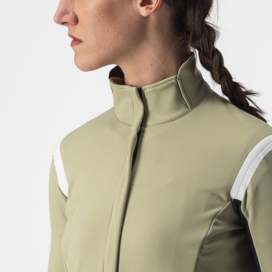 Castelli GABBA RoS 2 W Jakker Dame Grønn | 689572KST