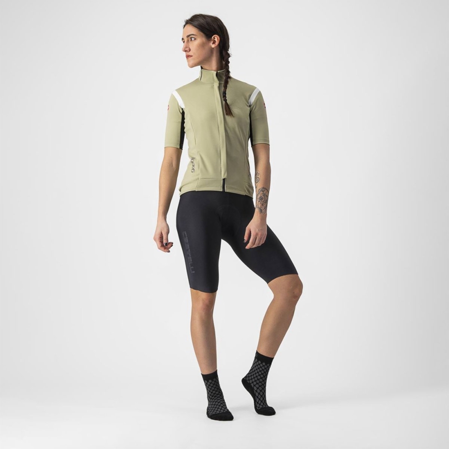 Castelli GABBA RoS 2 W Jakker Dame Grønn | 689572KST