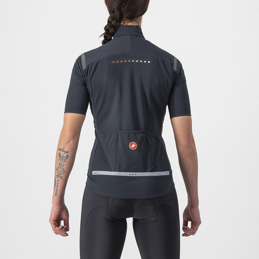 Castelli GABBA RoS 2 W Jakker Dame Svarte Svarte | 239146OGN