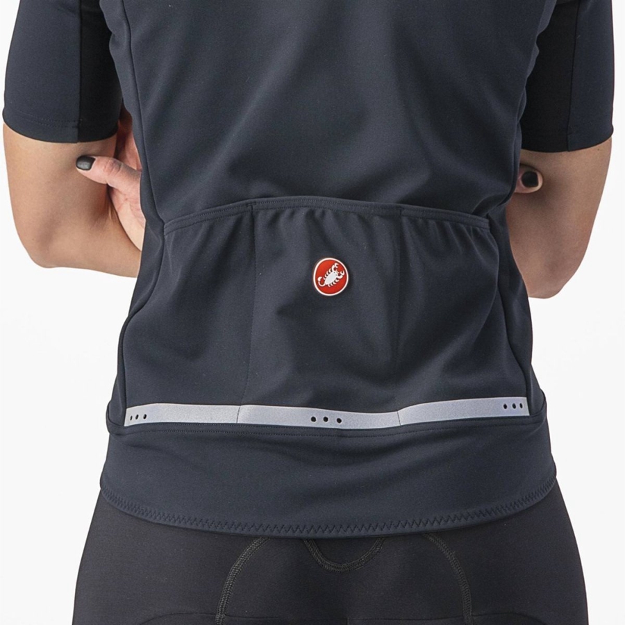 Castelli GABBA RoS 2 W Jakker Dame Svarte Svarte | 239146OGN