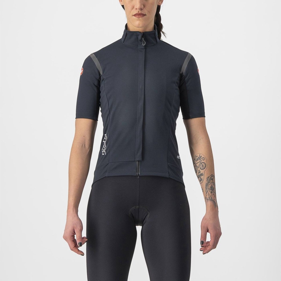 Castelli GABBA RoS 2 W Jakker Dame Svarte Svarte | 239146OGN