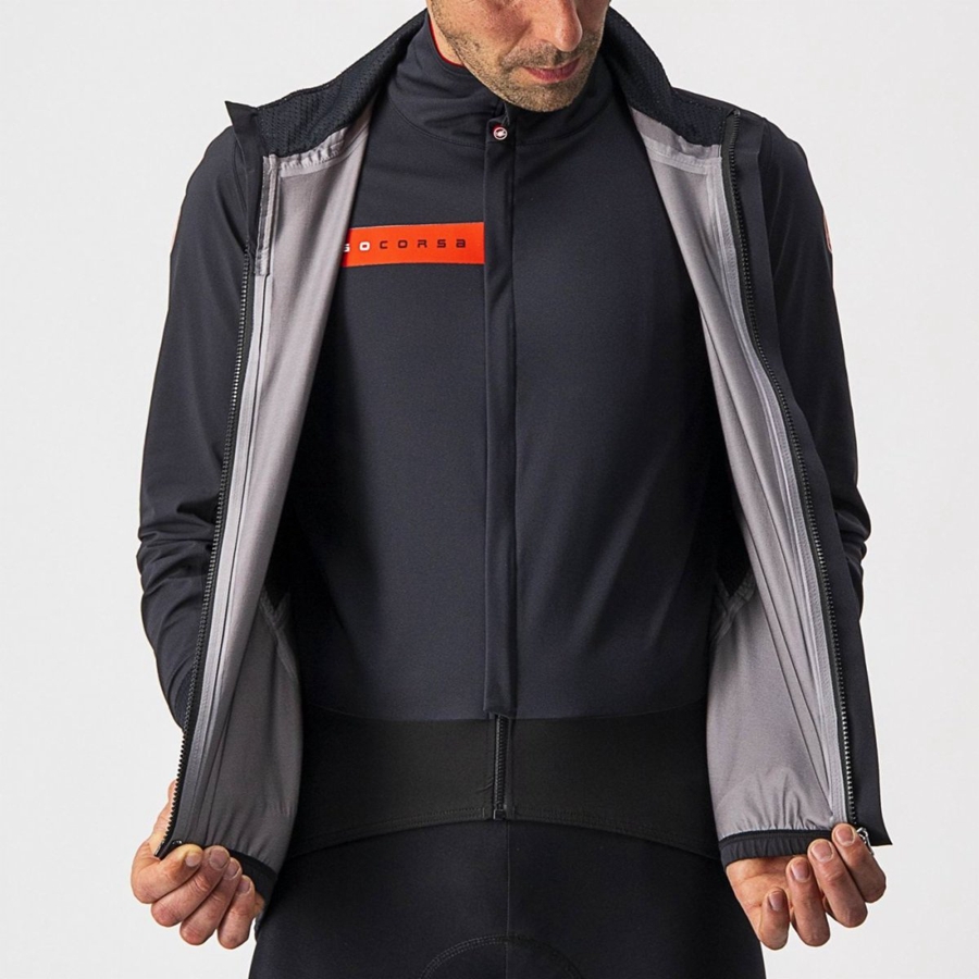 Castelli GAVIA Beskyttelse Herre Svarte | 136978NWM