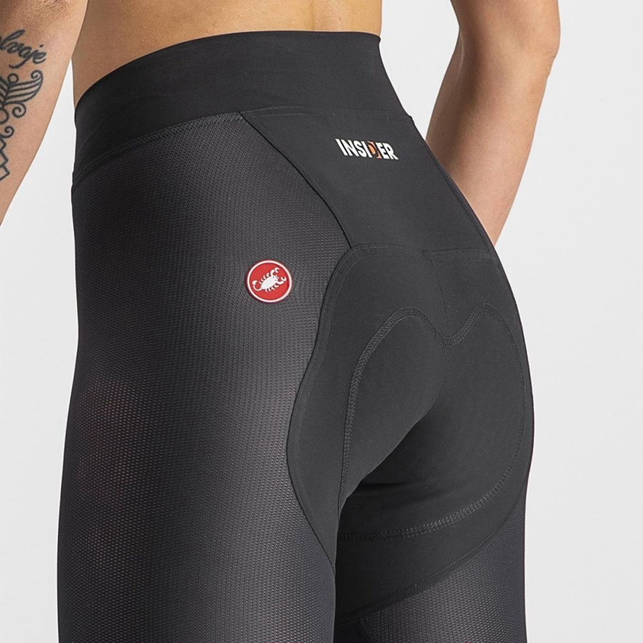 Castelli INSIDER W Shorts Dame Svarte | 923785THJ