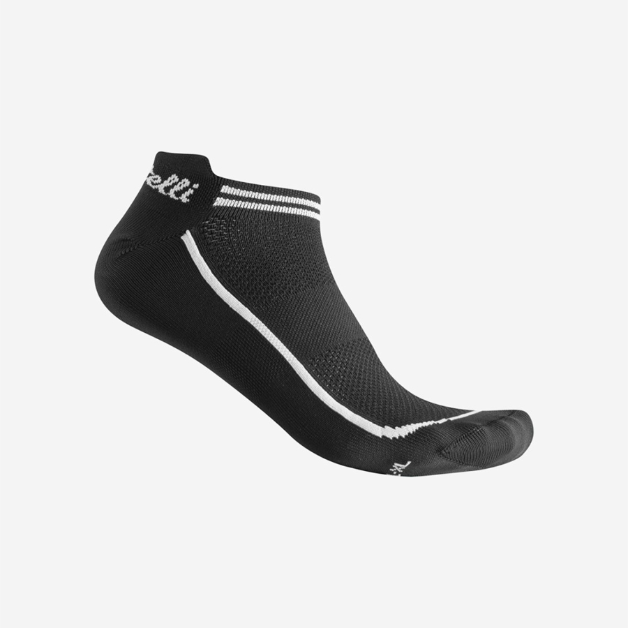 Castelli INVISIBILE Sokker Dame Svarte | 327589ABY