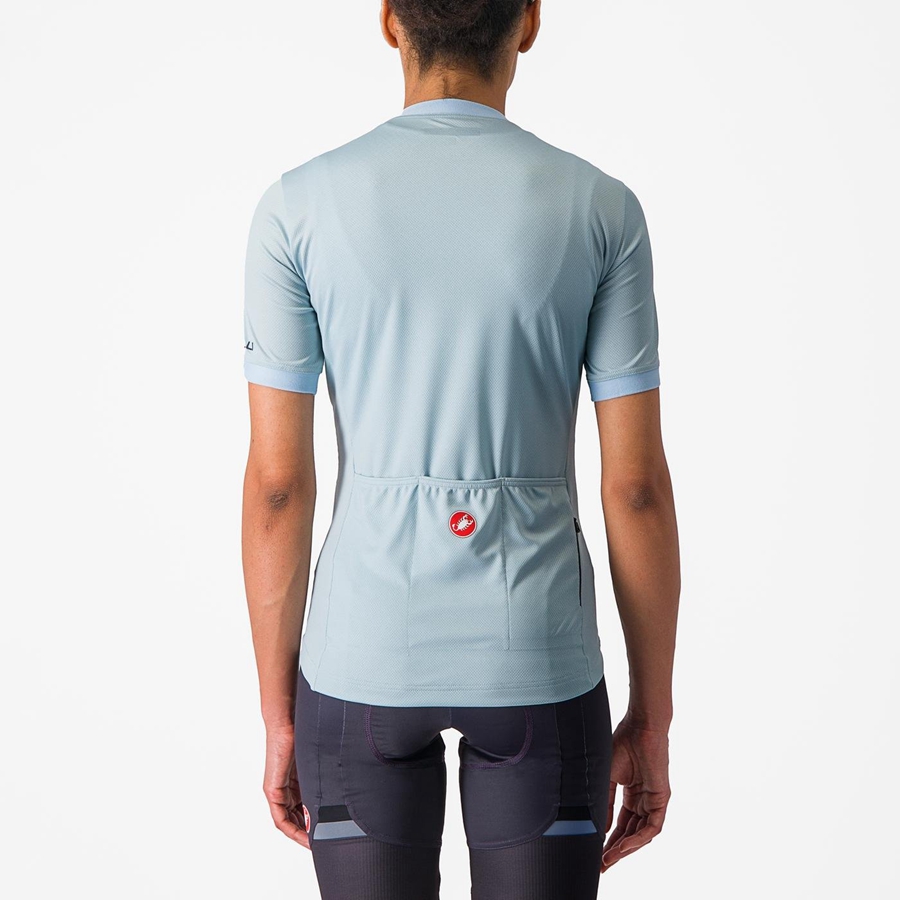 Castelli LIBERA Jersey Dame Blå | 179502ZFQ