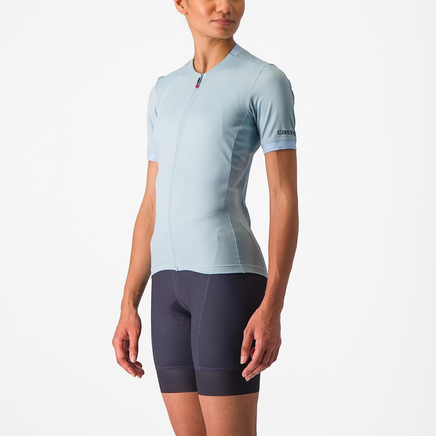 Castelli LIBERA Jersey Dame Blå | 179502ZFQ