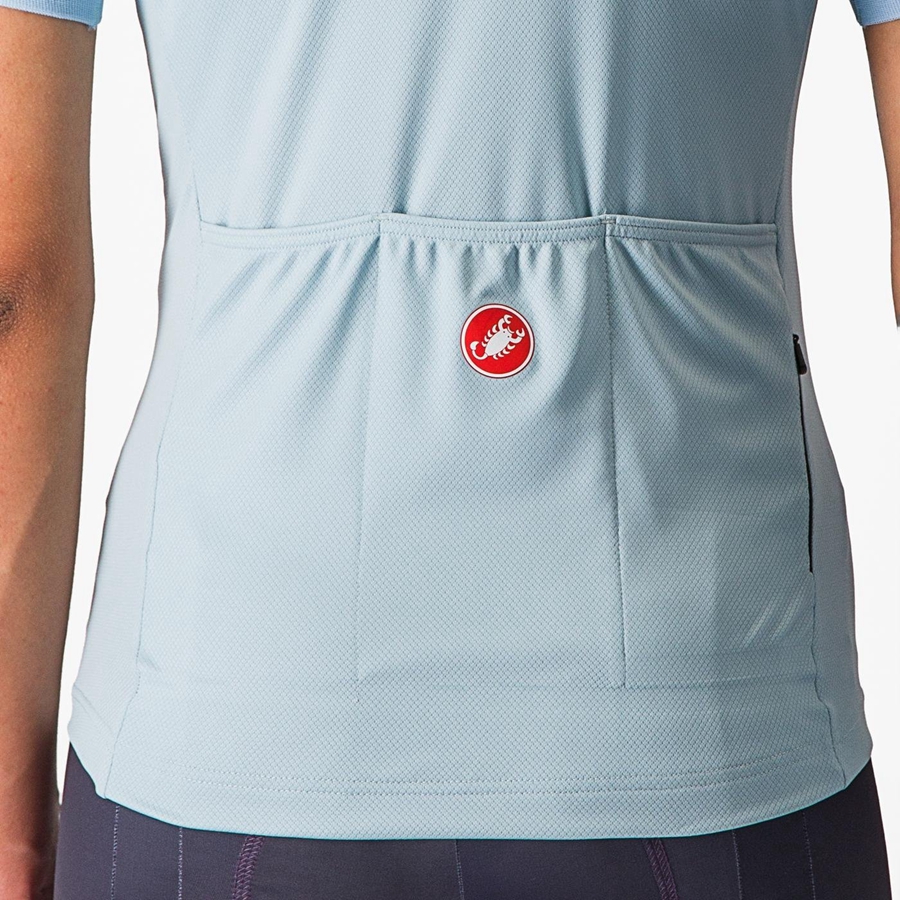 Castelli LIBERA Jersey Dame Blå | 179502ZFQ