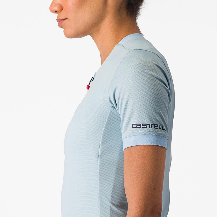 Castelli LIBERA Jersey Dame Blå | 179502ZFQ