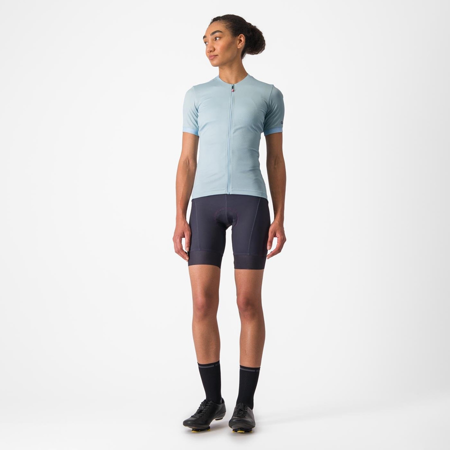 Castelli LIBERA Jersey Dame Blå | 179502ZFQ