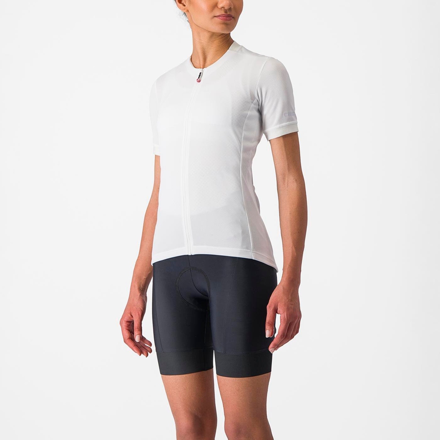 Castelli LIBERA Jersey Dame Hvite | 045236SXE