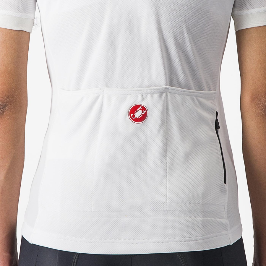 Castelli LIBERA Jersey Dame Hvite | 045236SXE