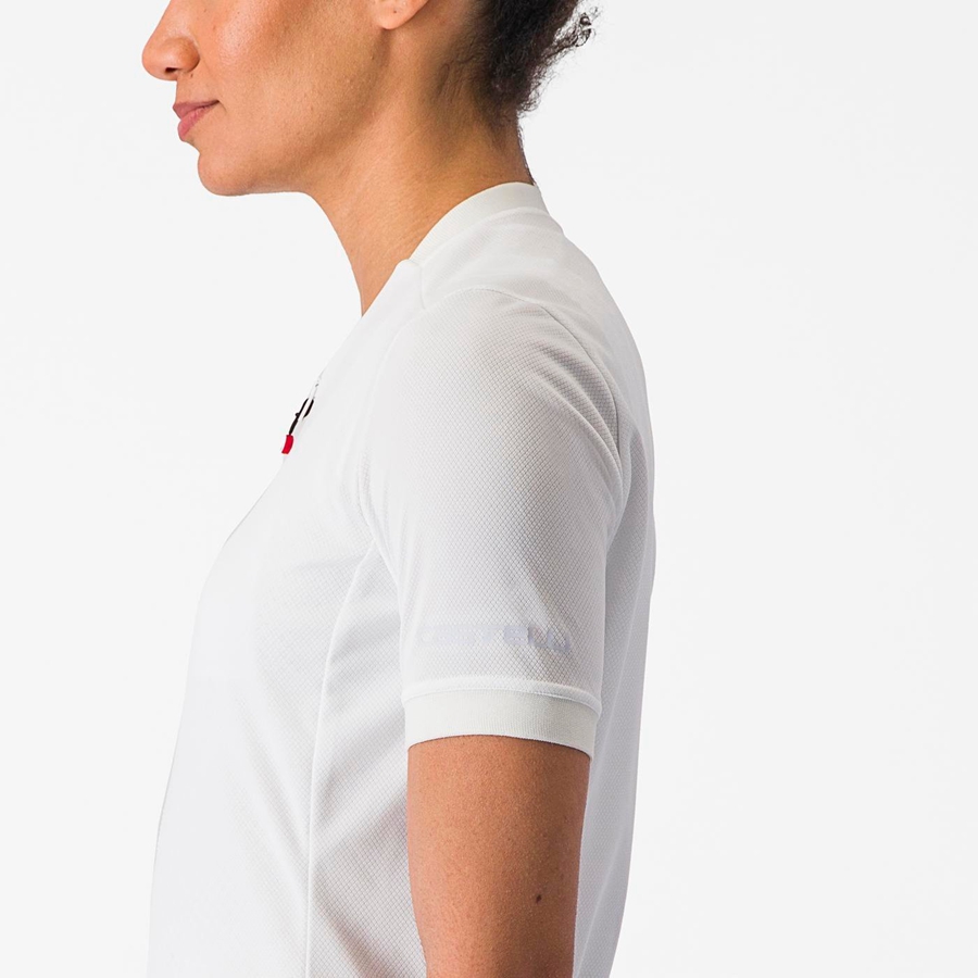 Castelli LIBERA Jersey Dame Hvite | 045236SXE