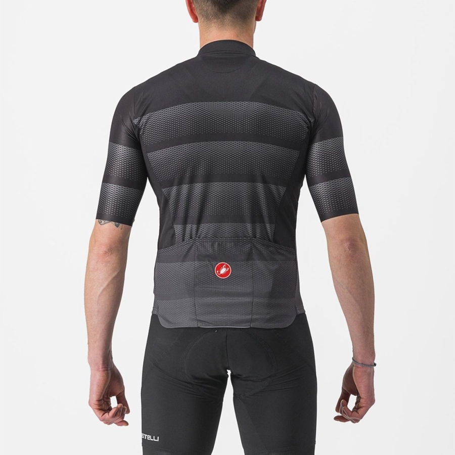 Castelli LIVELLI Jersey Herre Svarte | 283749IXE