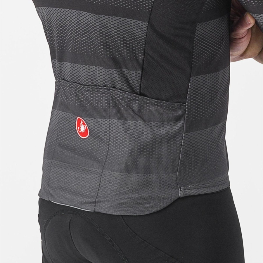 Castelli LIVELLI Jersey Herre Svarte | 283749IXE