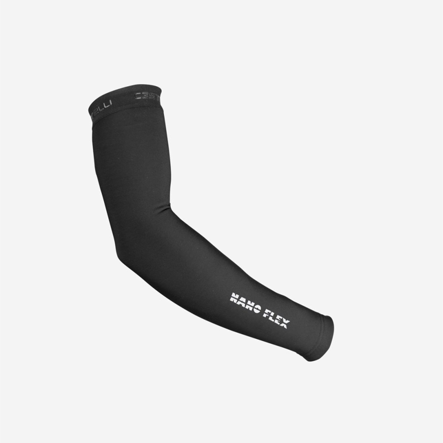 Castelli NANO FLEX 3G Armvarmer Dame Svarte | 267839GKS