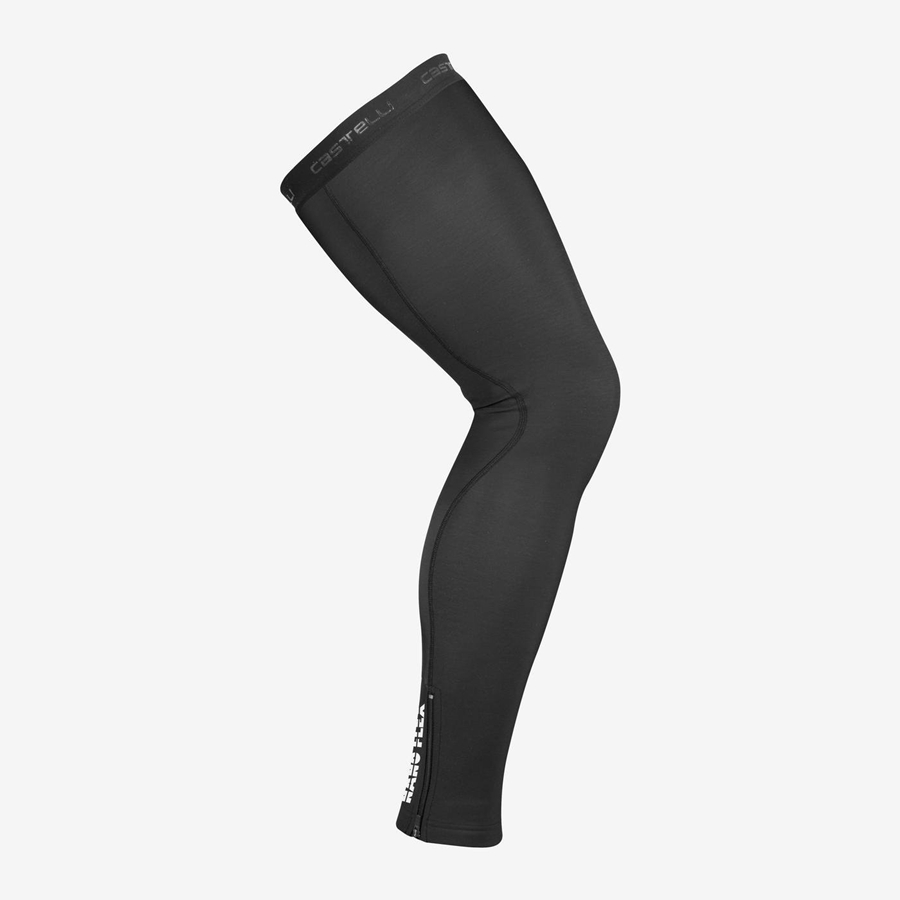 Castelli NANO FLEX 3G Beinvarmer Dame Svarte | 683514UIX