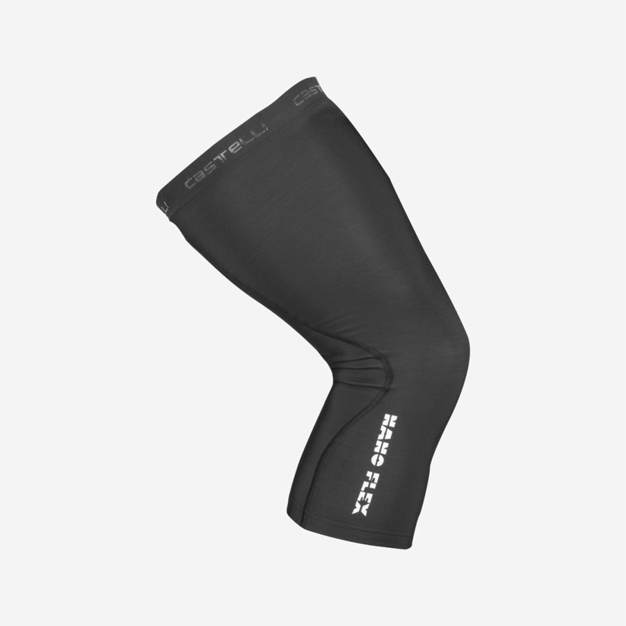 Castelli NANO FLEX 3G KNEEWARMER Beinvarmer Dame Svarte | 054739TWP