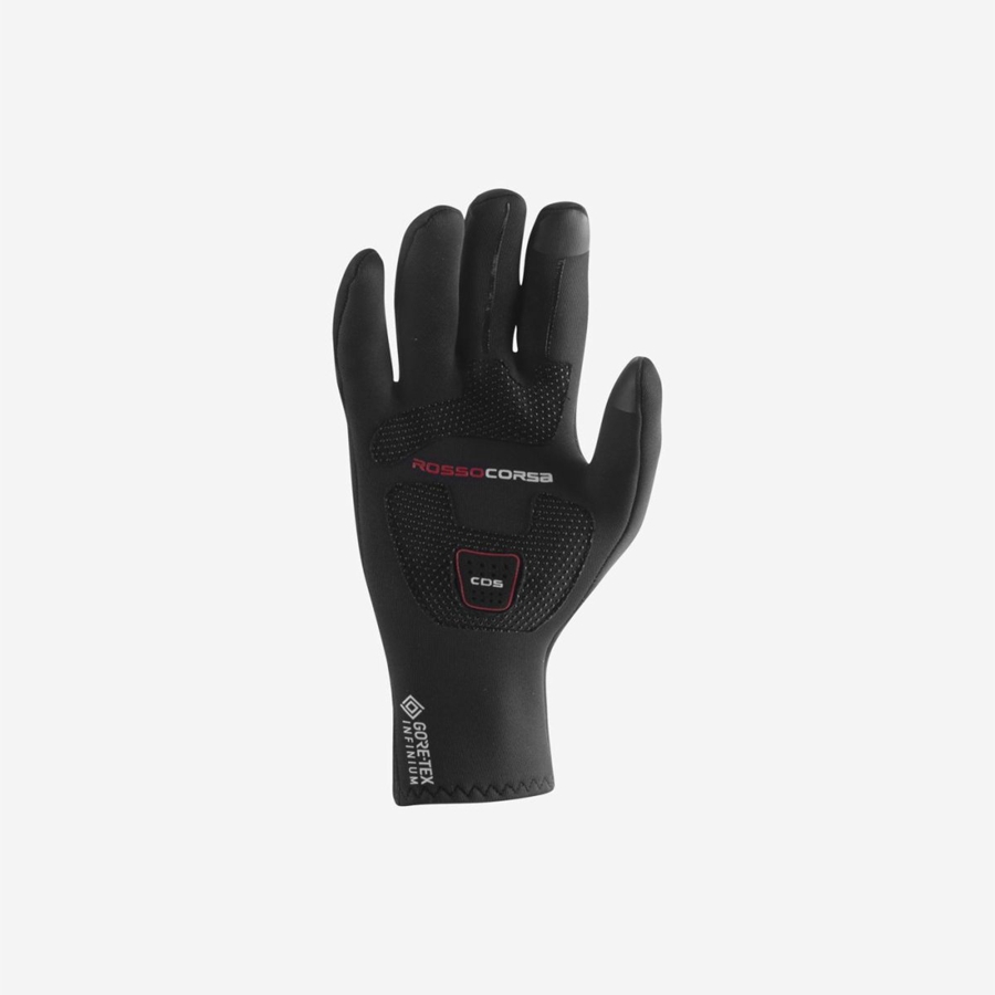 Castelli PERFETTO MAX Hansker Herre Svarte | 462173OFM