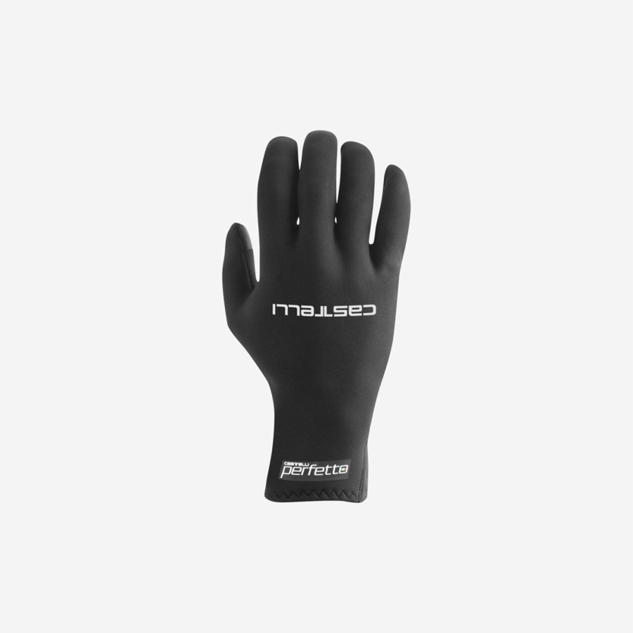 Castelli PERFETTO MAX Hansker Herre Svarte | 462173OFM