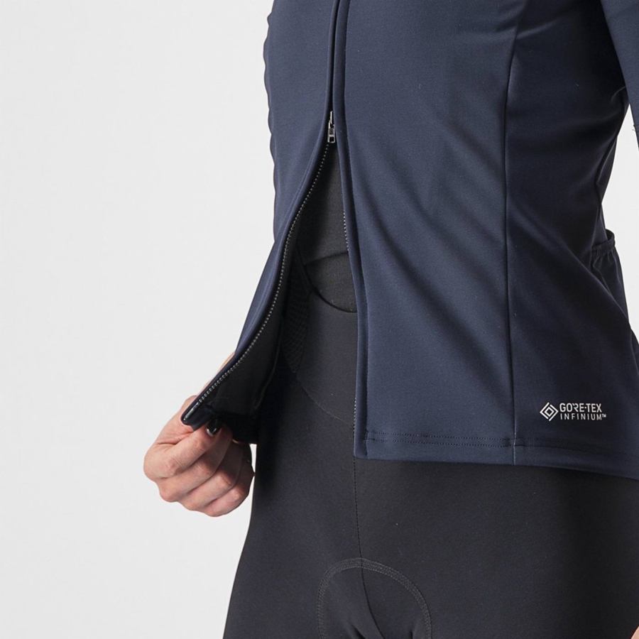 Castelli PERFETTO RoS 2W WIND Jakker Dame Blå | 839265AJI