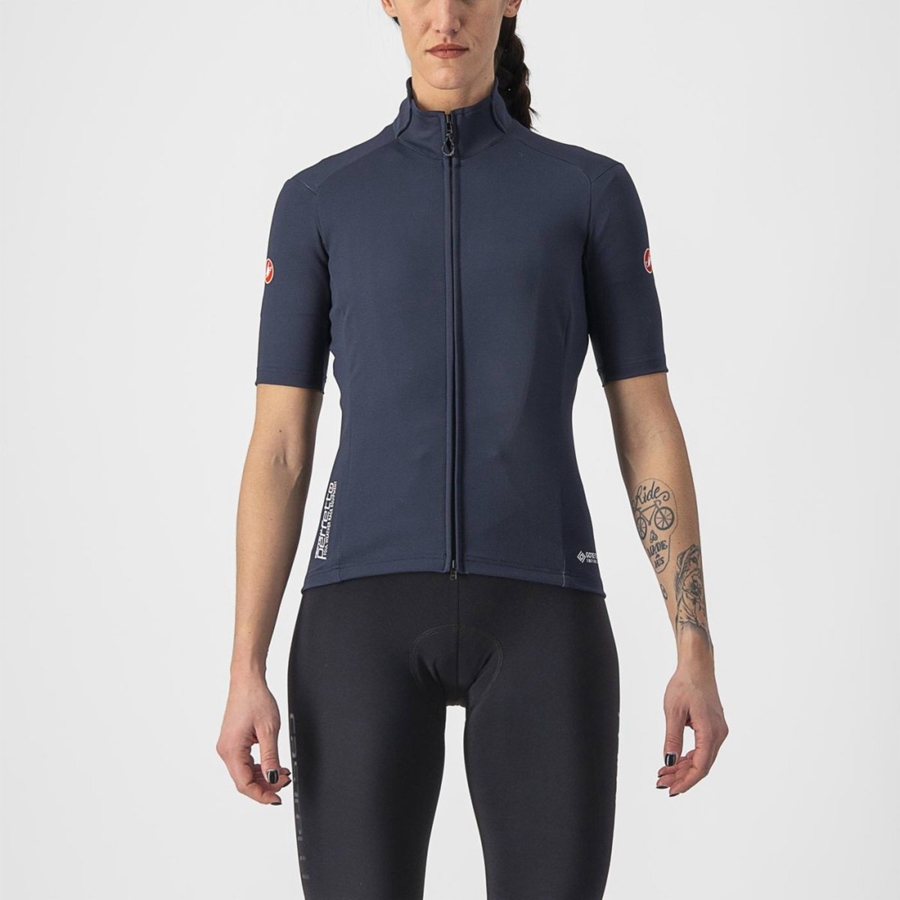 Castelli PERFETTO RoS 2W WIND Jakker Dame Blå | 839265AJI