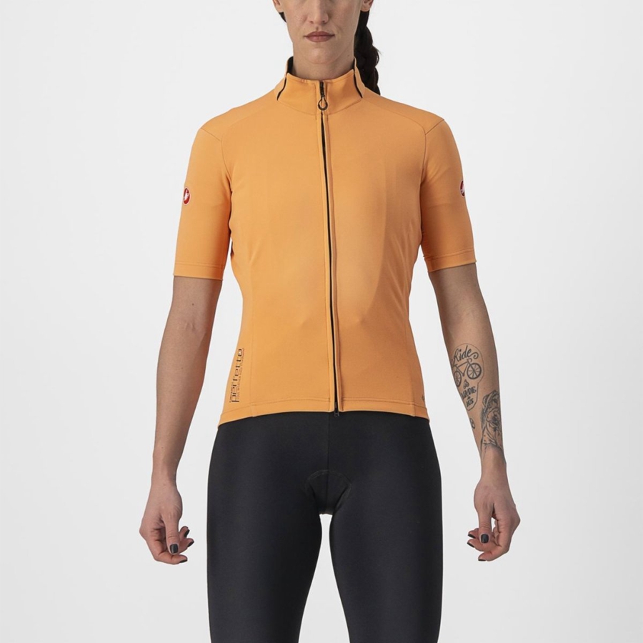 Castelli PERFETTO RoS 2W WIND Jakker Dame Brune | 625138PVG