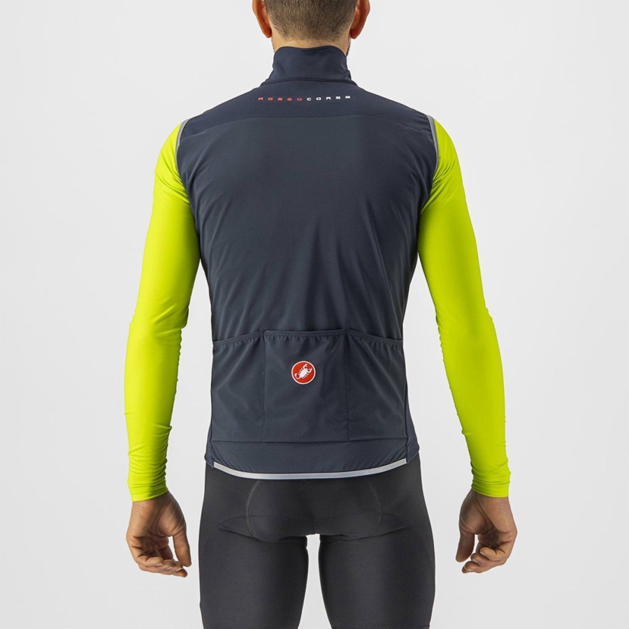 Castelli PERFETTO RoS 2 Vest Herre Blå | 579803SDE