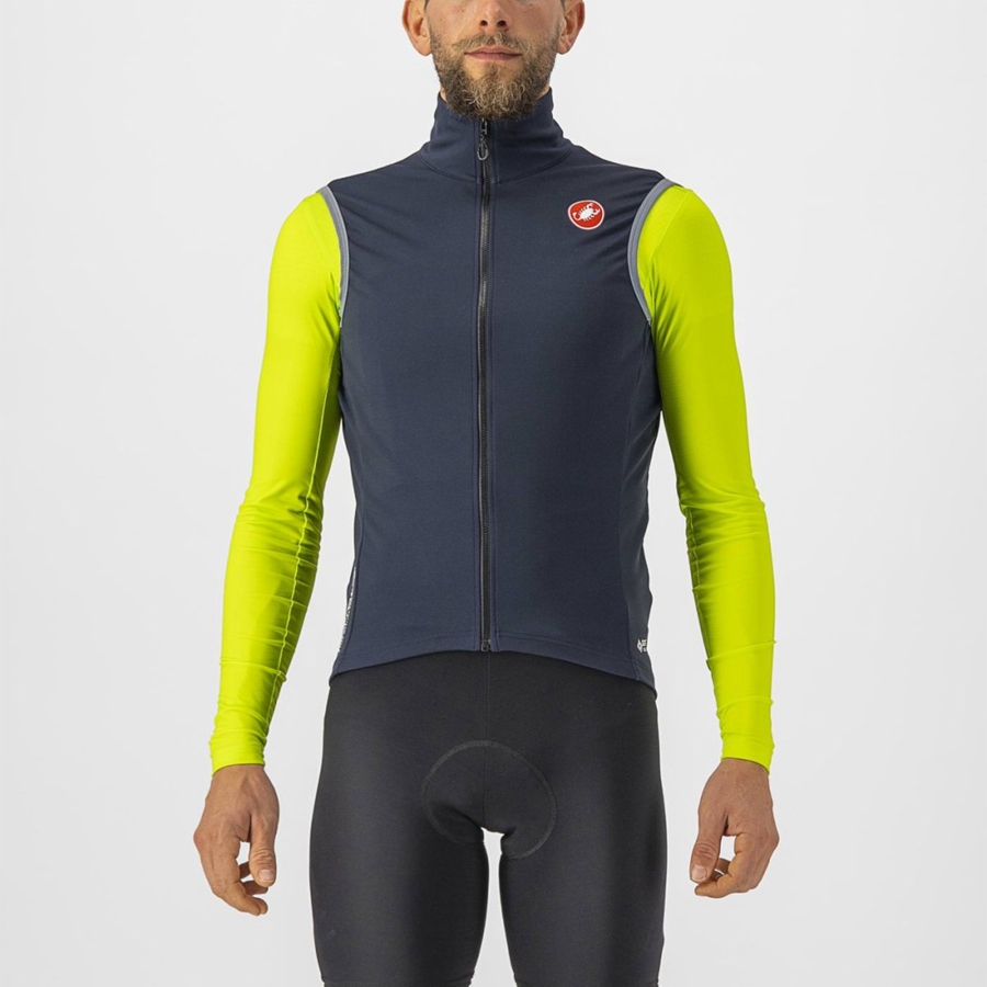 Castelli PERFETTO RoS 2 Vest Herre Blå | 579803SDE