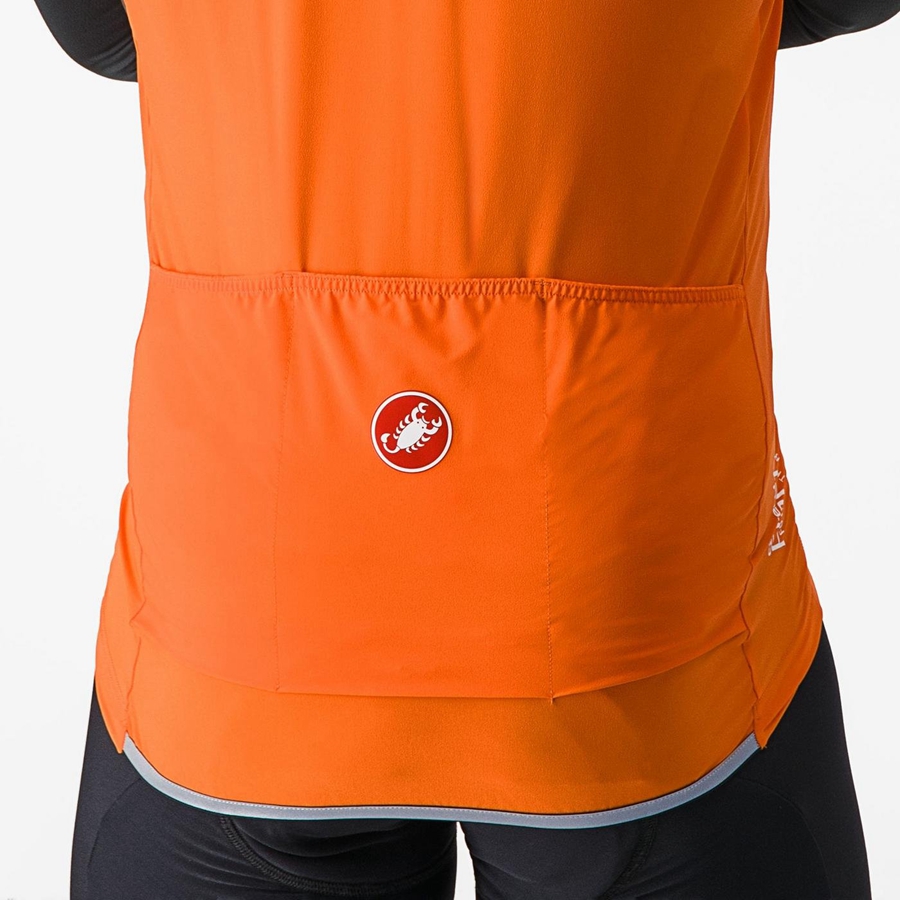 Castelli PERFETTO RoS 2 Vest Herre Rød Oransje | 379018FMC