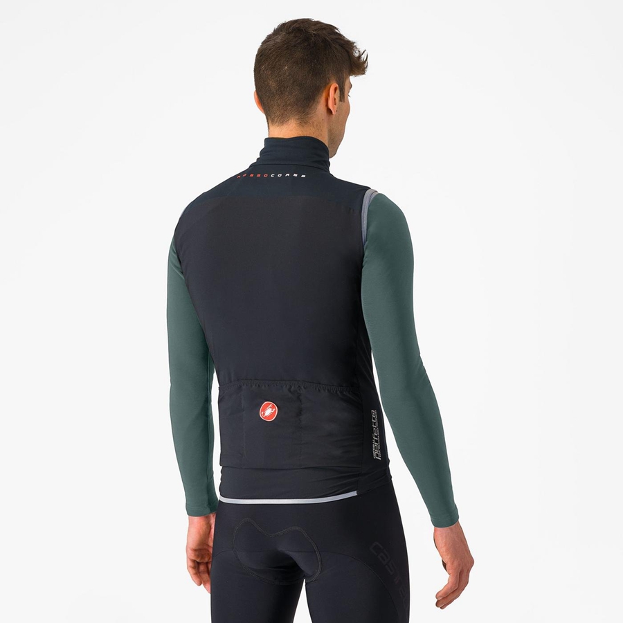 Castelli PERFETTO RoS 2 Vest Herre Svarte | 963417SPU