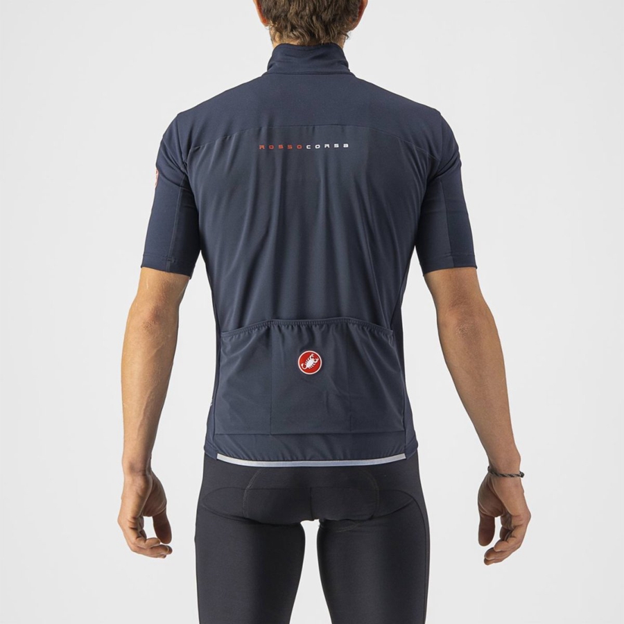 Castelli PERFETTO RoS 2 WIND Jakker Herre Blå | 816259ZXD