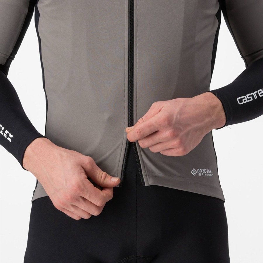 Castelli PERFETTO RoS 2 WIND Jakker Herre Grå | 612970EQM