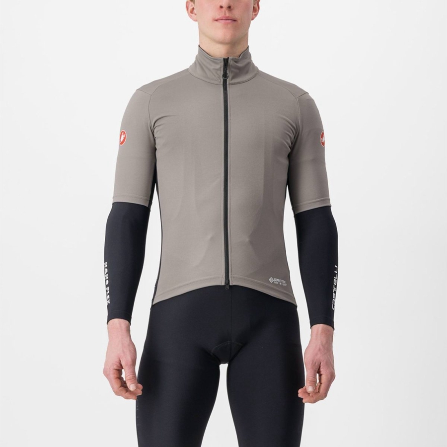 Castelli PERFETTO RoS 2 WIND Jakker Herre Grå | 612970EQM