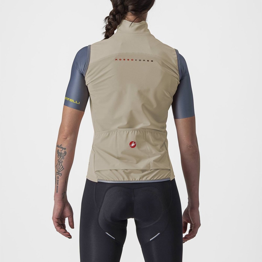 Castelli PERFETTO RoS 2 W Vest Dame Grå | 062937XCH