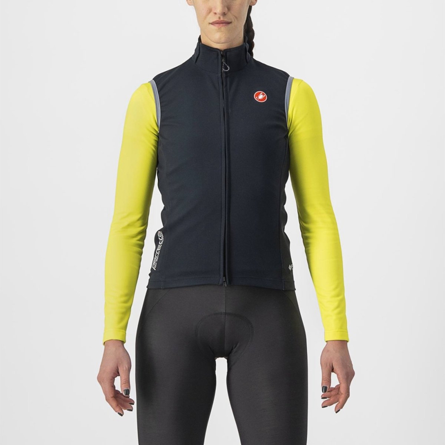 Castelli PERFETTO RoS 2 W Vest Dame Svarte | 635740XUH