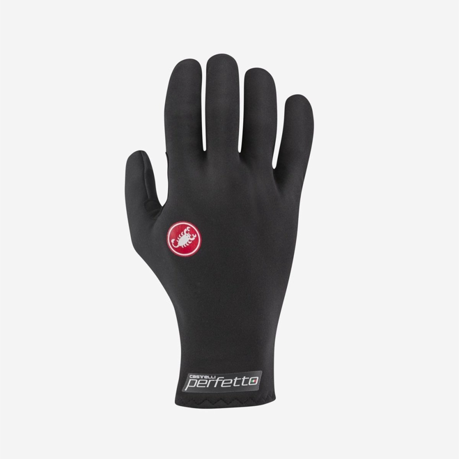 Castelli PERFETTO RoS Hansker Herre Svarte | 937641JWC