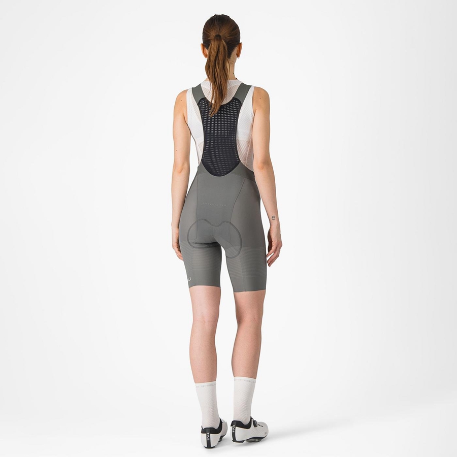 Castelli PREMIO W Shorts Med Smekke Dame Grå | 941802JNM