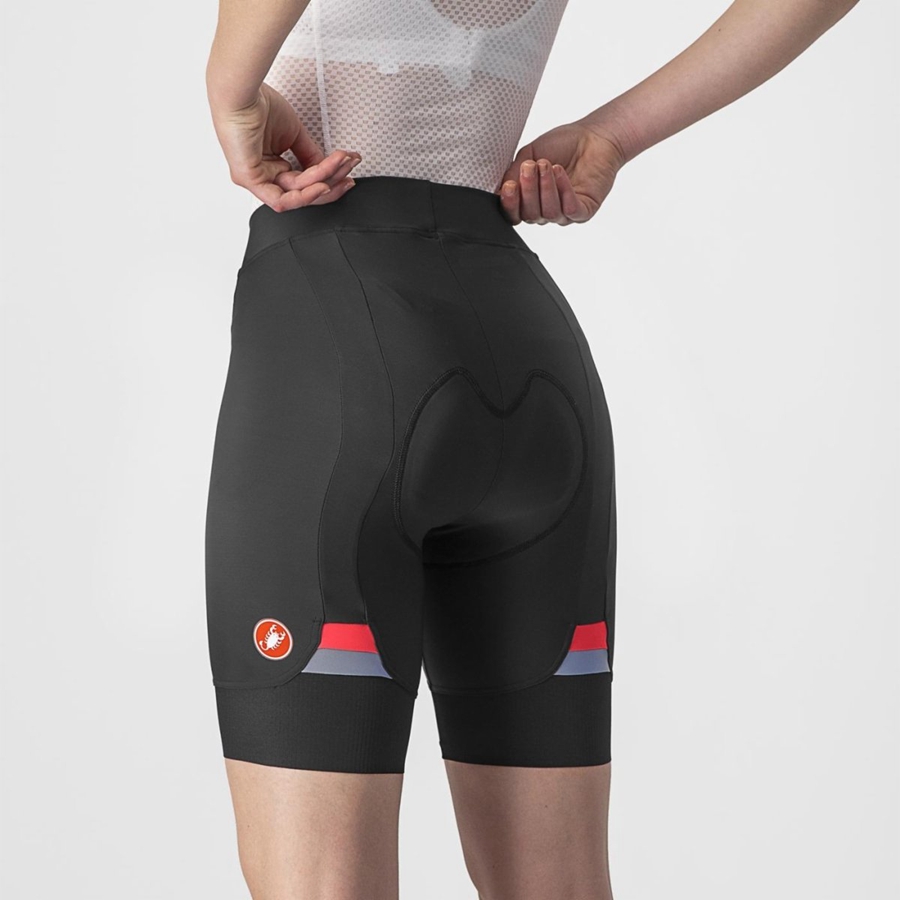 Castelli PRIMA Shorts Dame Svarte | 248963PVC