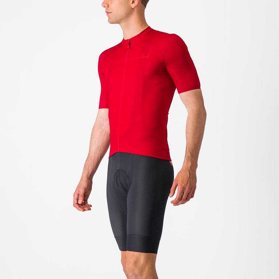 Castelli PROLOGO LITE Jersey Herre Rød | 574396SLT