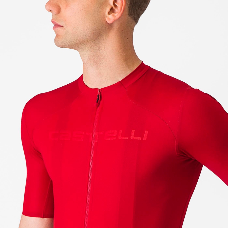 Castelli PROLOGO LITE Jersey Herre Rød | 574396SLT