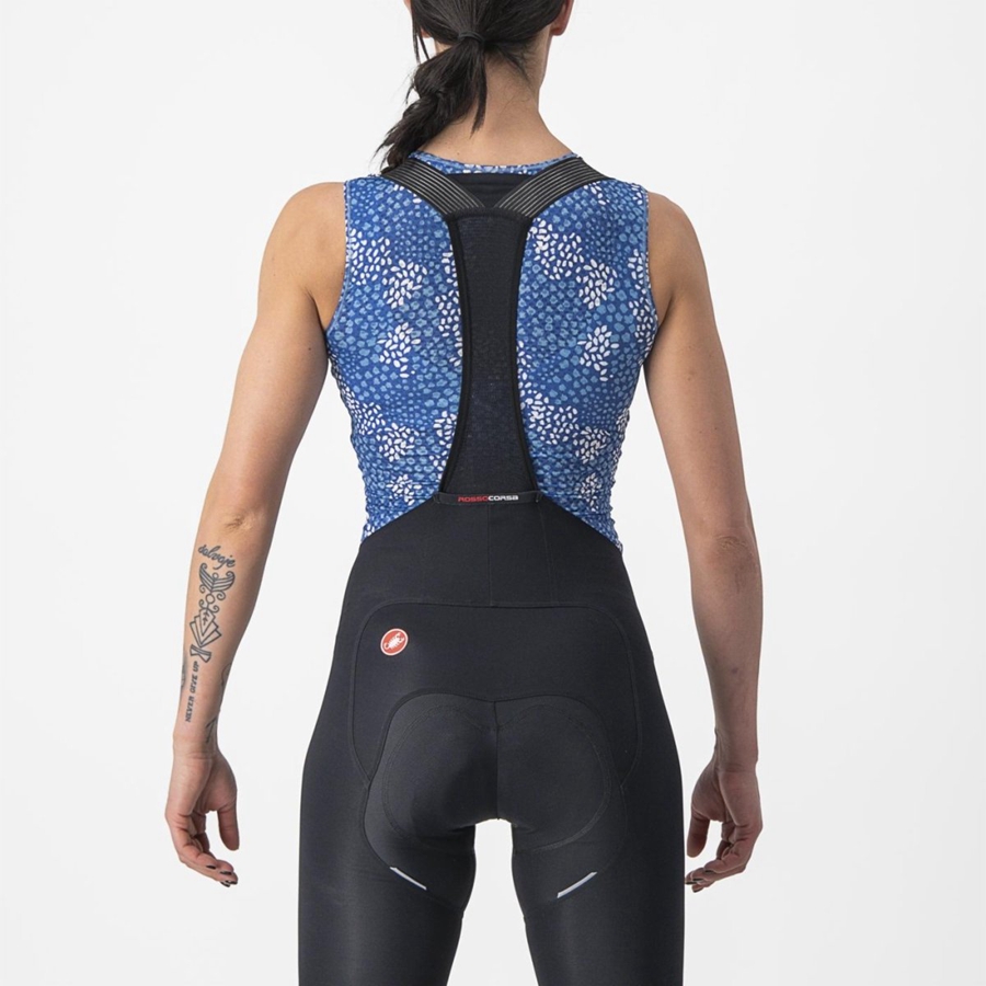 Castelli PRO MESH 4 W SLEEVELESS Basislag Dame Blå | 413586RKA