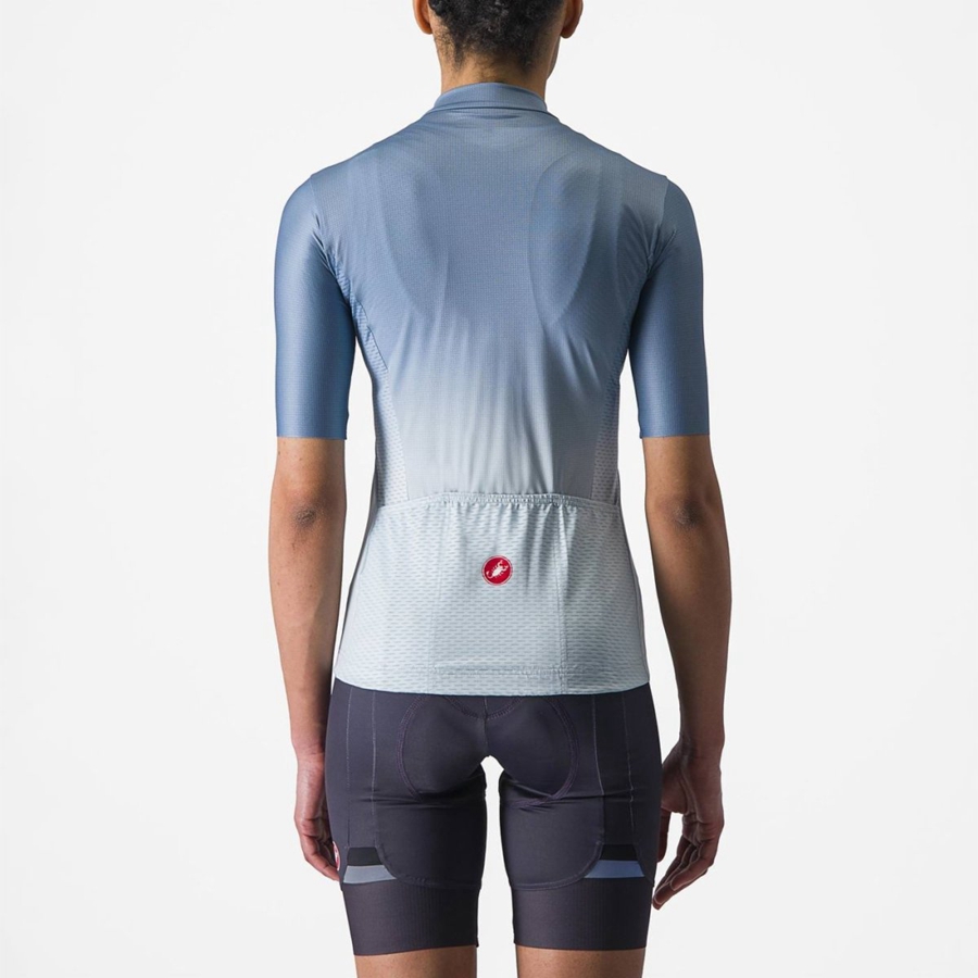 Castelli SALITA Jersey Dame Grå Blå Blå | 687015XTP