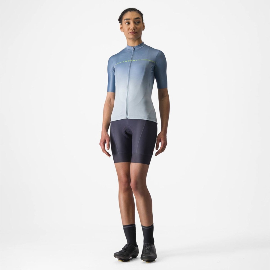 Castelli SALITA Jersey Dame Grå Blå Blå | 687015XTP