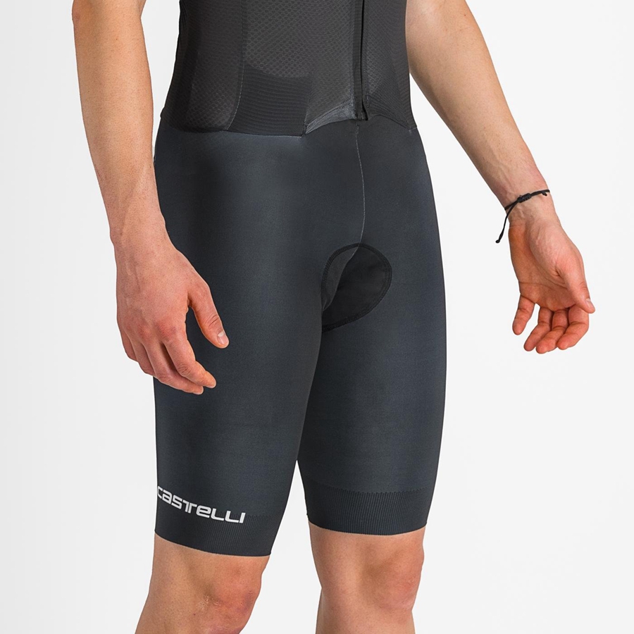 Castelli SANREMO BTW Speedsuit Herre Svarte | 651490UCM