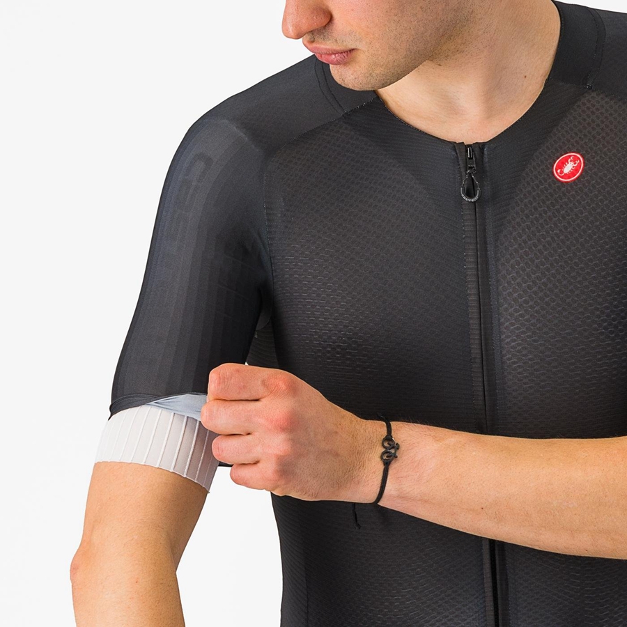 Castelli SANREMO BTW Speedsuit Herre Svarte | 651490UCM