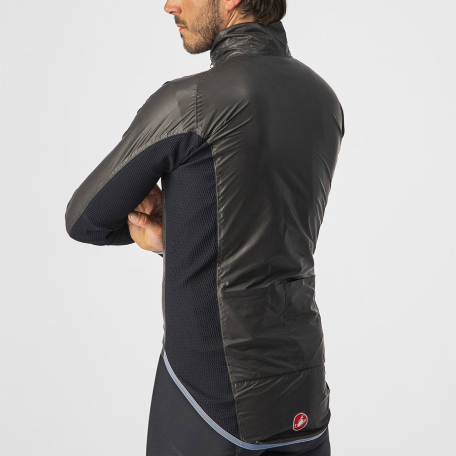 Castelli SLICKER PRO Beskyttelse Herre Svarte | 975320JSF