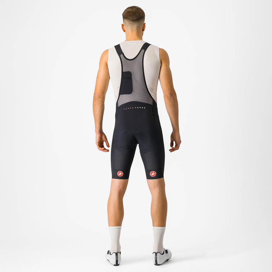 Castelli SUPERLEGGERA Shorts Med Smekke Herre Svarte | 827936EUH