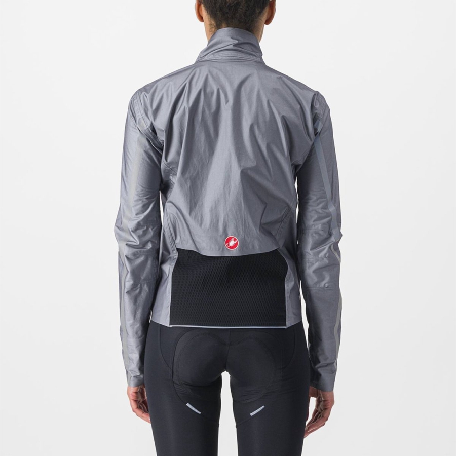 Castelli TEMPESTA LITE W Beskyttelse Dame Grå | 217598XNQ