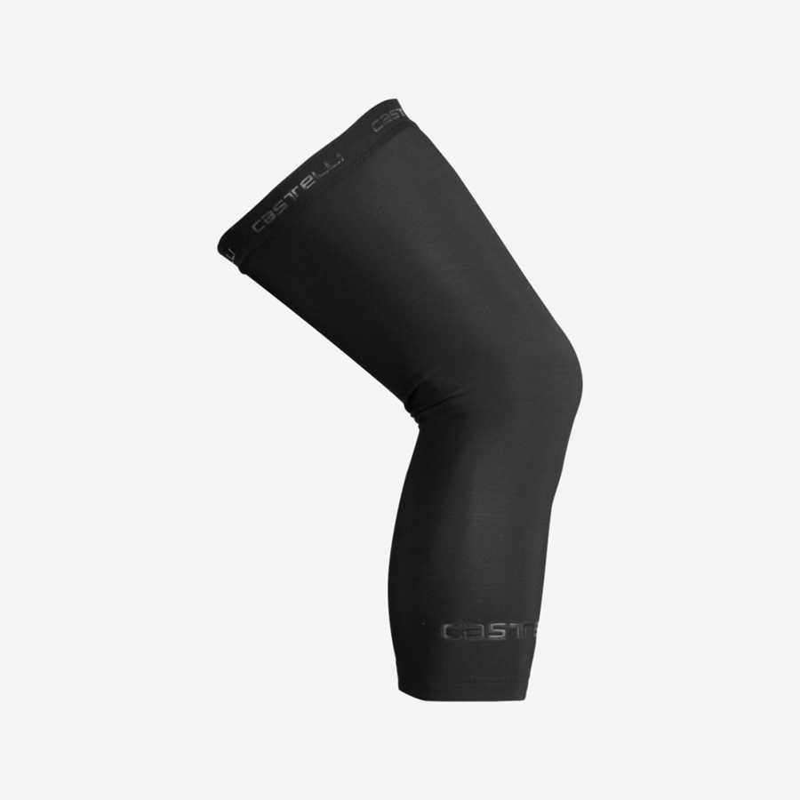 Castelli THERMOFLEX 2 KNEE WARMER Beinvarmer Dame Svarte | 592401LMS