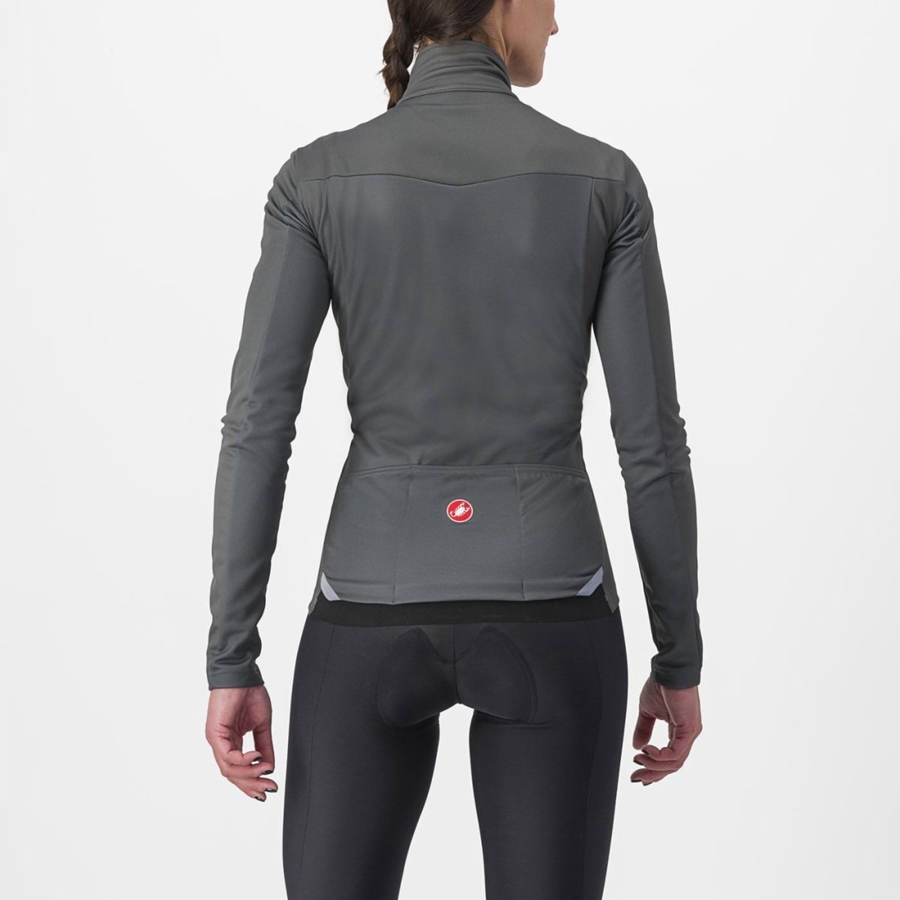 Castelli TRANSITION 2 W Jakker Dame Grå | 013576BYJ